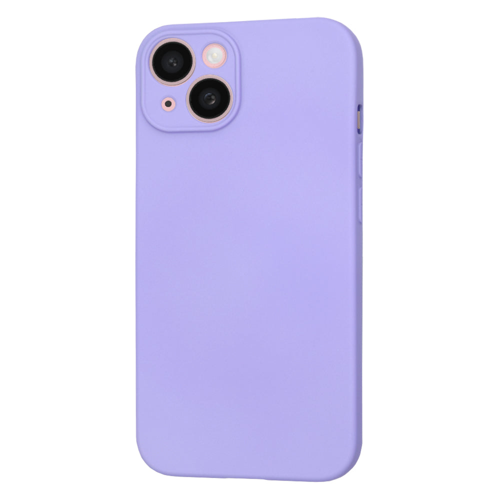 Étui pour Apple iPhone 15, Techsuit, SoftFlex, Mauve Clair