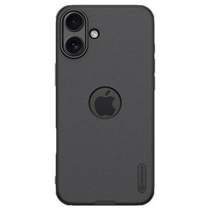 Étui pour Apple iPhone 16, Nillkin, Super Shield Pro, Noir Satiné