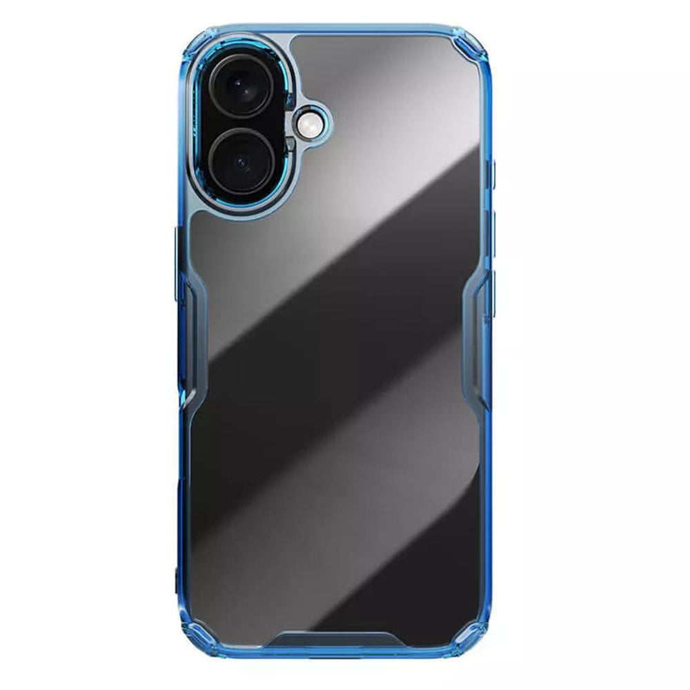 Coque pour Apple iPhone 16 Plus, Nillkin, Nature Pro, Bleue
