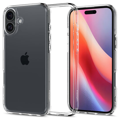 Étui pour Apple iPhone 16 Plus, Spigen, Ultra Hybrid, Transparent