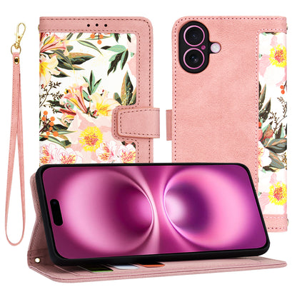 Coque pour Apple iPhone 16 Plus, Techsuit, FlipCraft, Rose