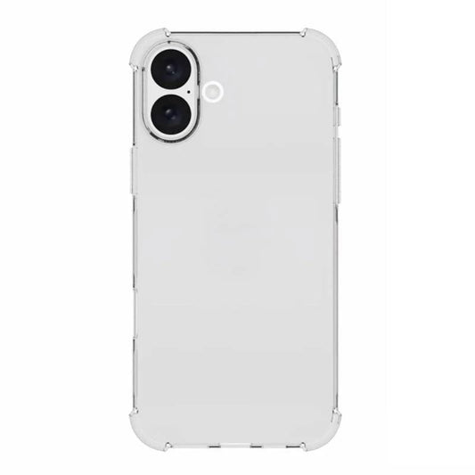 Coque pour Apple iPhone 16 Plus, Techsuit, Transparent Antichoc (Grand Trou pour Objectif), Transparente