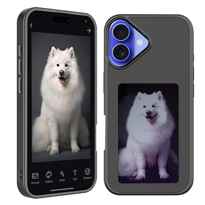 Coque pour Apple iPhone 16 Plus, Techsuit, SmartScreen NFC, Noire