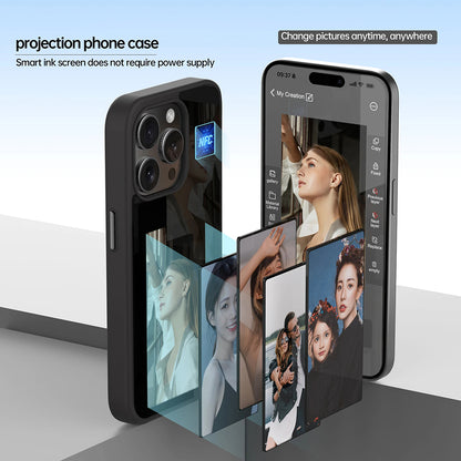 Coque pour Apple iPhone 16 Plus, Techsuit, SmartScreen NFC, Noire
