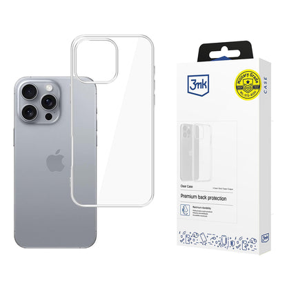 Coque pour Apple iPhone 16 Pro Max, 3MK, Claire, Transparente