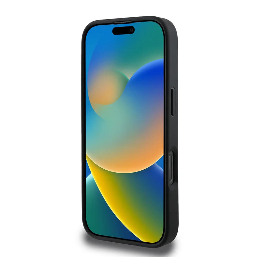Étui pour Apple iPhone 16 Pro Max, Guess, 4G Big Logo, Noir