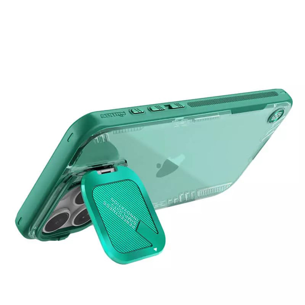 Case for Apple iPhone 16 Pro Max, Nillkin, Iceblade Prop (w/o Camera Cutout), Green