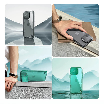 Case for Apple iPhone 16 Pro Max, Nillkin, Iceblade Prop (w/o Camera Cutout), Green