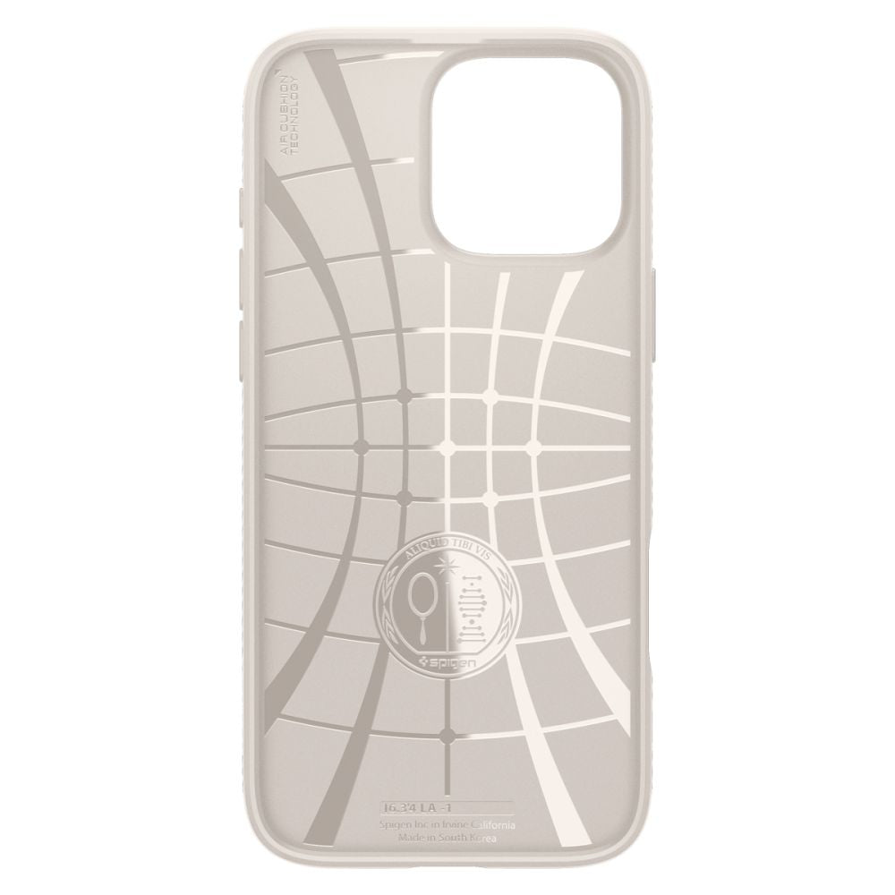 Étui pour Apple iPhone 16 Pro Max, Spigen, Liquid Air, Beige