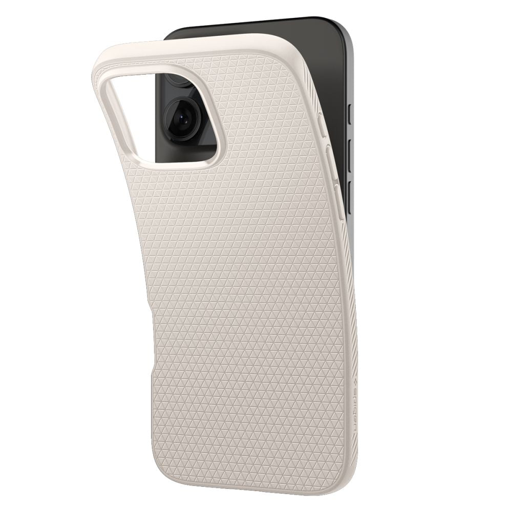 Étui pour Apple iPhone 16 Pro Max, Spigen, Liquid Air, Beige
