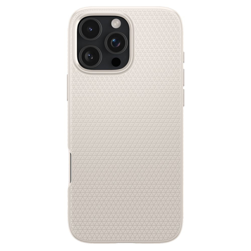 Étui pour Apple iPhone 16 Pro Max, Spigen, Liquid Air, Beige
