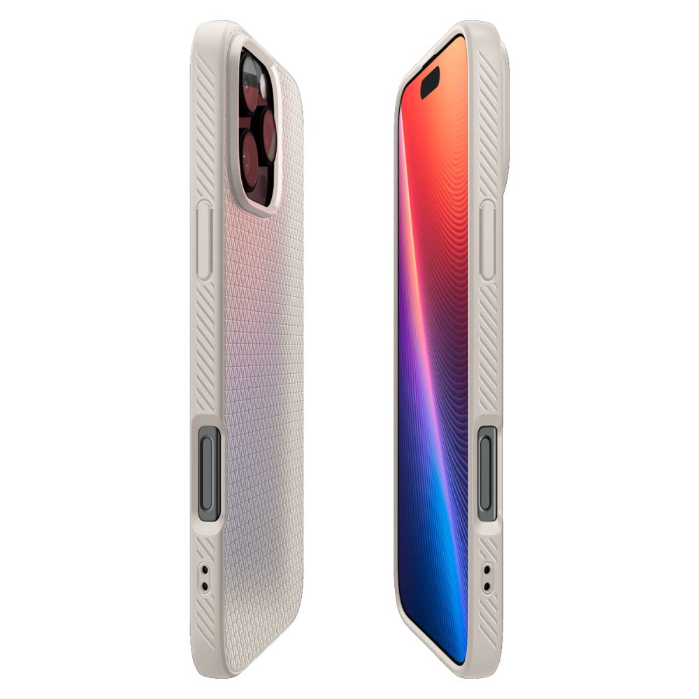 Étui pour Apple iPhone 16 Pro Max, Spigen, Liquid Air, Beige