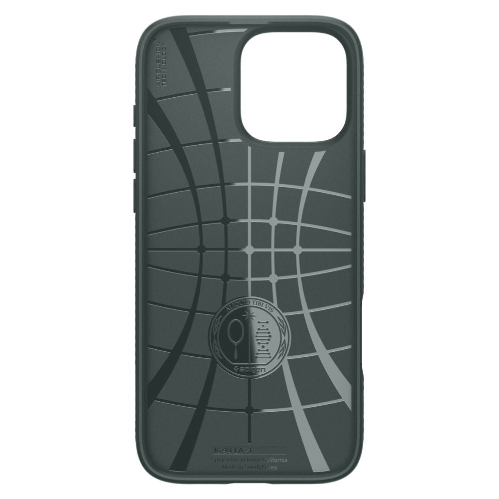 Étui pour Apple iPhone 16 Pro Max, Spigen, Liquid Air, Vert
