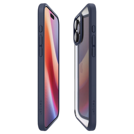 Étui pour Apple iPhone 16 Pro Max, Spigen, Ultra Hybrid, Bleu Marine