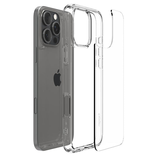 Étui pour Apple iPhone 16 Pro Max, Spigen, Ultra Hybrid, Transparent ACS07992