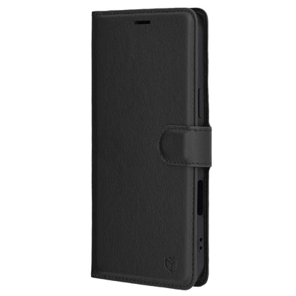 Étui pour Apple iPhone 16 Pro Max, Techsuit, Leather Folio, Noir