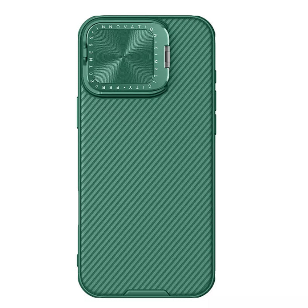 Coque pour Apple iPhone 16 Pro, Nillkin, CamShield Prop, Vert