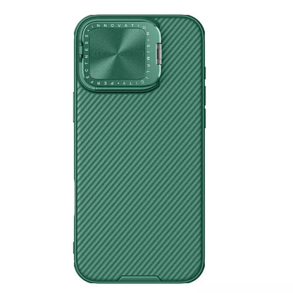 Coque pour Apple iPhone 16 Pro, Nillkin, CamShield Prop, Vert