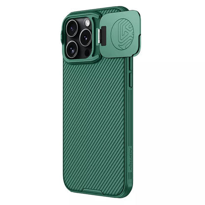 Coque pour Apple iPhone 16 Pro, Nillkin, CamShield Prop, Vert