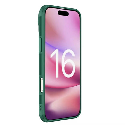 Coque pour Apple iPhone 16 Pro, Nillkin, CamShield Prop, Vert