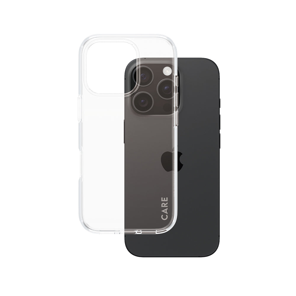 Étui pour Apple iPhone 16 Pro, PanzerGlass, Care Urban Combat, Transparent