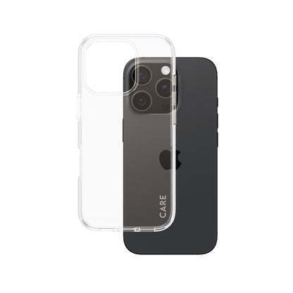 Étui pour Apple iPhone 16 Pro, PanzerGlass, Care Urban Combat, Transparent
