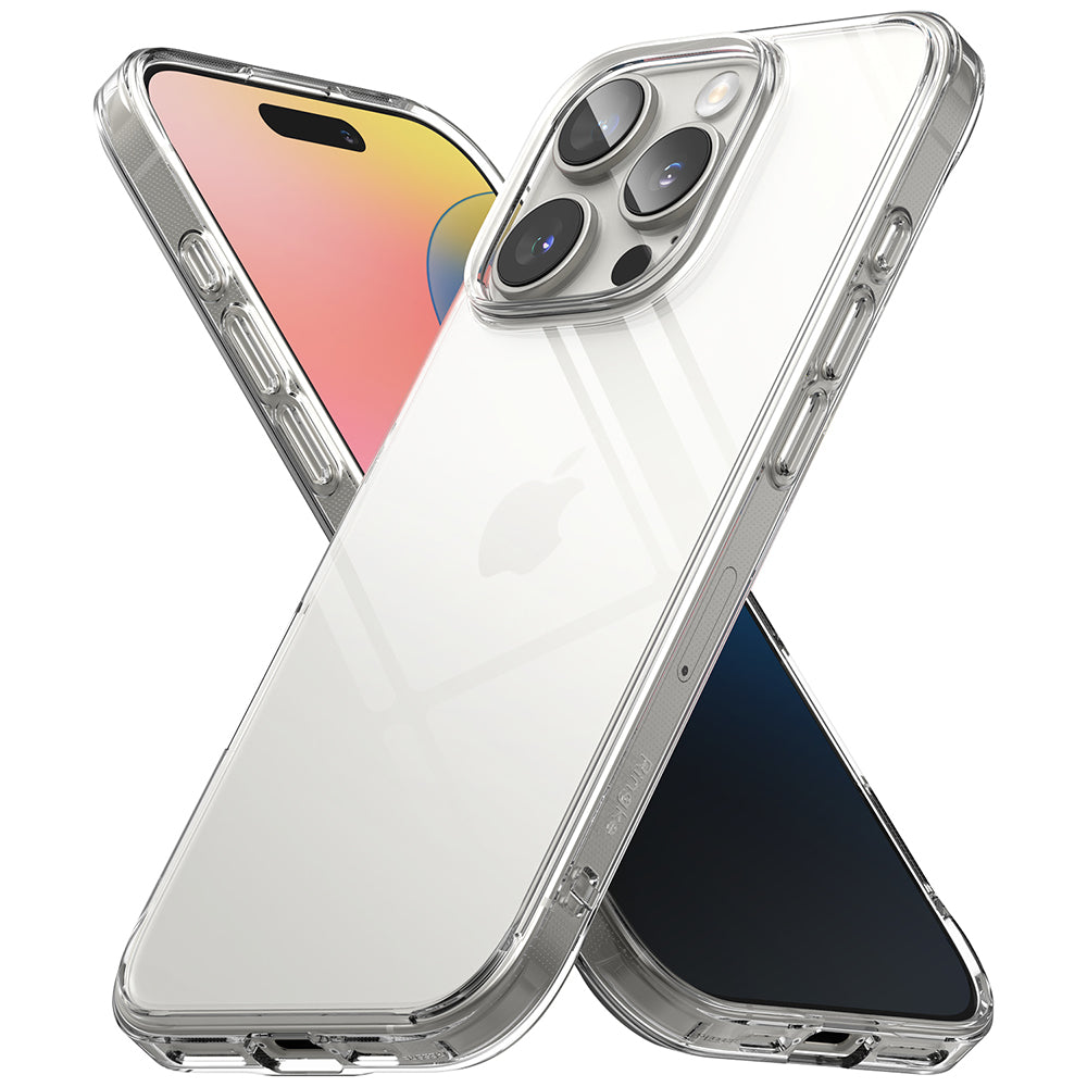 Coque pour Apple iPhone 16 Pro, Ringke, Fusion, Transparente
