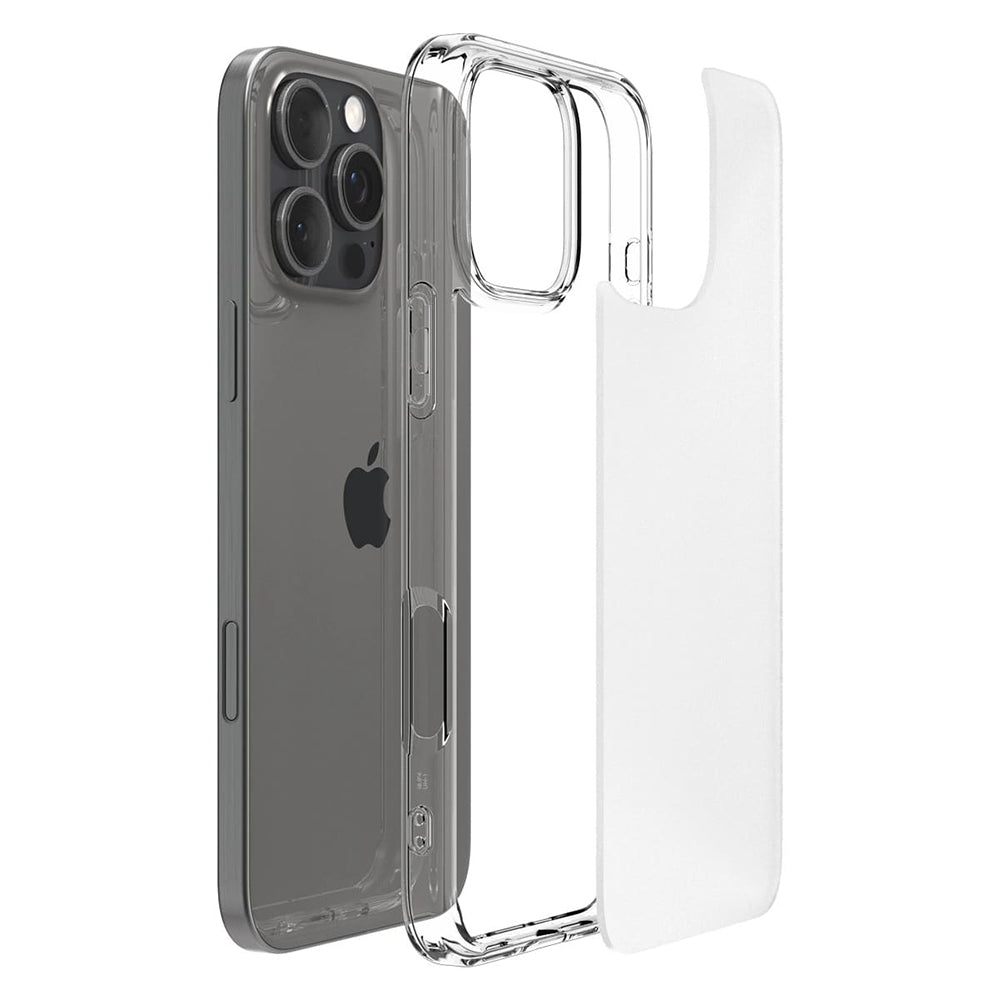 Housse pour Apple iPhone 16 Pro, Spigen, Ultra Hybrid, Transparence Satinée ACS08122