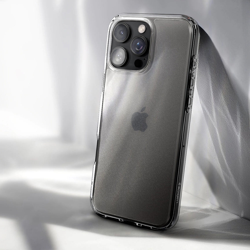 Housse pour Apple iPhone 16 Pro, Spigen, Ultra Hybrid, Transparence Satinée ACS08122