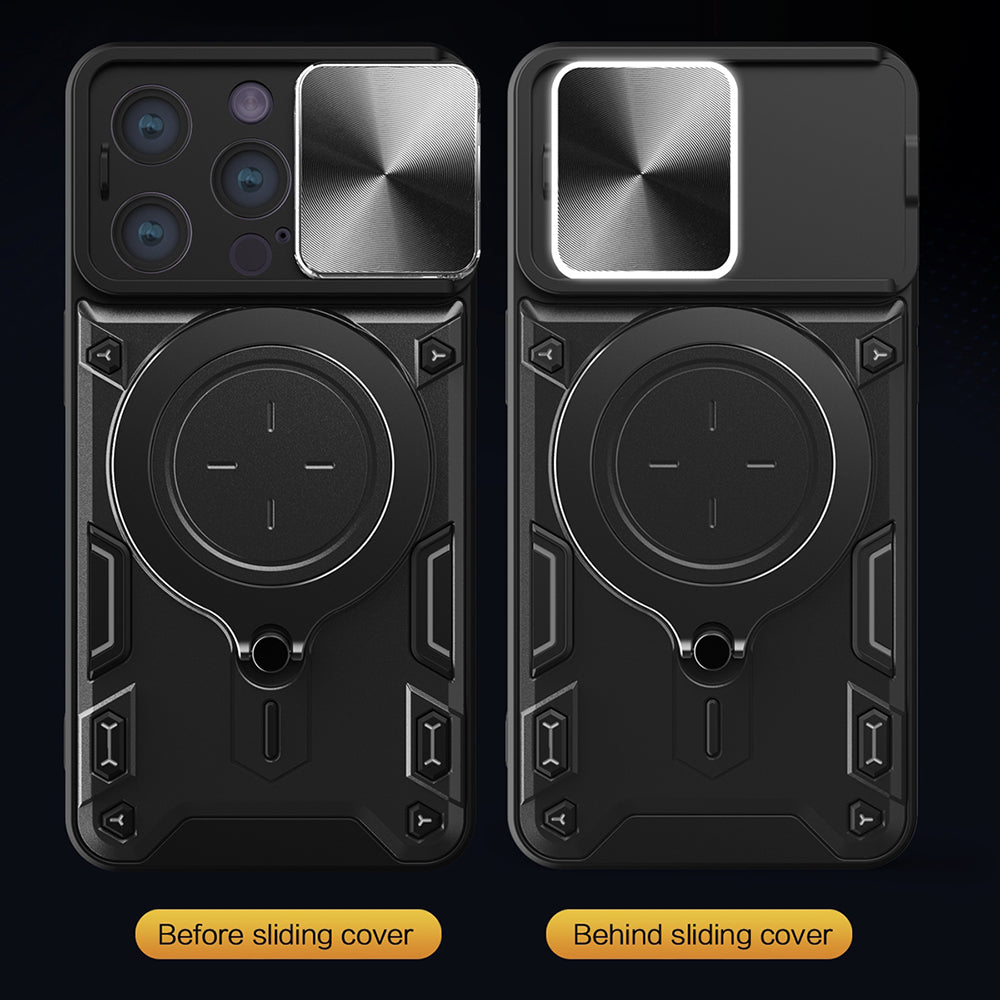 Case for Apple iPhone 16 Pro, Techsuit, CamGuard Pro, Black
