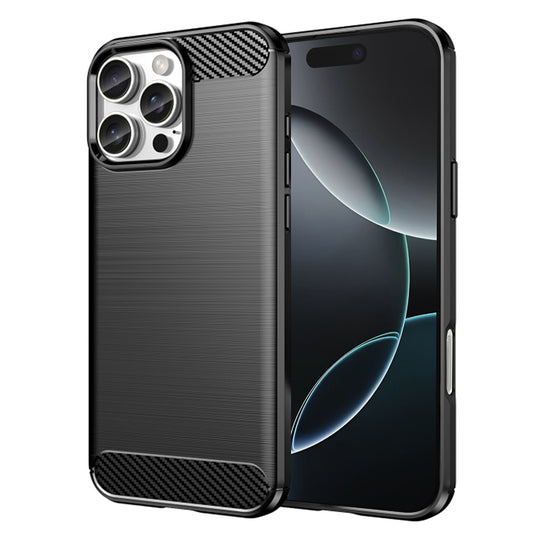 Coque pour Apple iPhone 16 Pro, Techsuit, Carbone, Noire