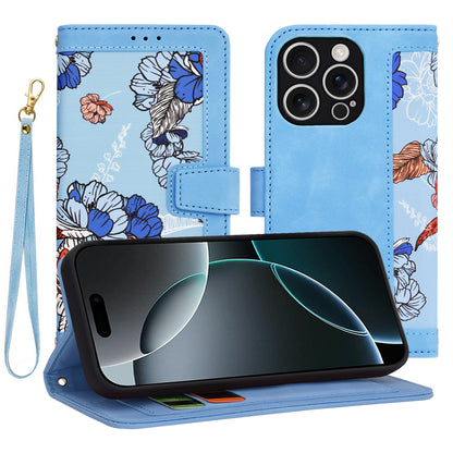 Coque pour Apple iPhone 16 Pro, Techsuit, FlipCraft, Bleu