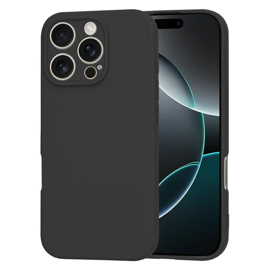 Coque pour Apple iPhone 16 Pro, Techsuit, SoftFlex, Noire