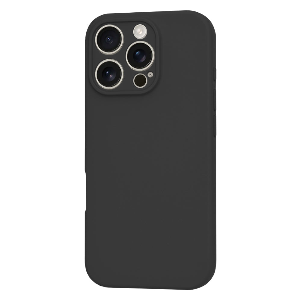 Case for Apple iPhone 16 Pro, Techsuit, SoftFlex, Black