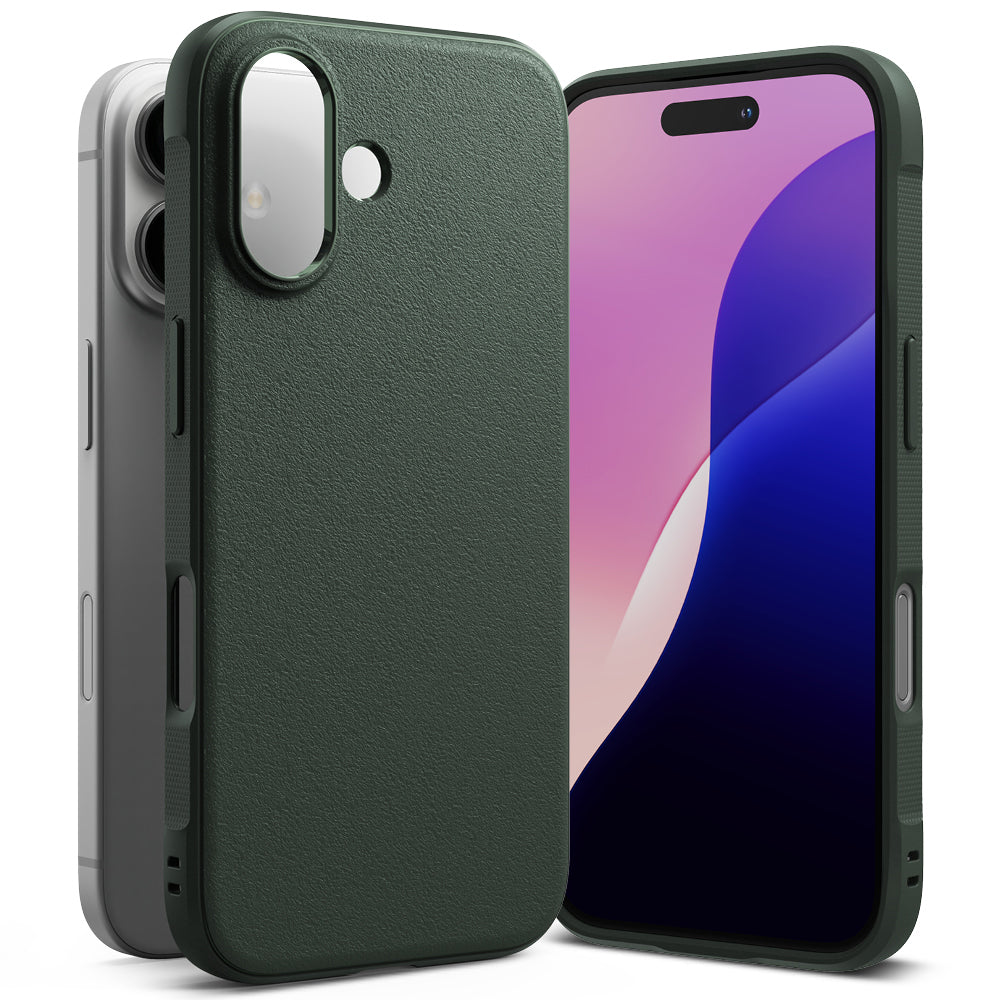 Coque pour Apple iPhone 16, Ringke, Onyx, Vert Foncé