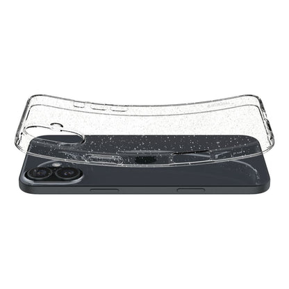 Coque pour Apple iPhone 16, Spigen, Liquid Crystal Glitter, Transparente ACS08192