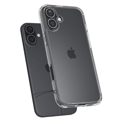 Coque pour Apple iPhone 16, Spigen, Ultra Hybrid, Transparente