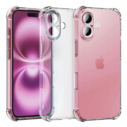 Coque pour Apple iPhone 16, Techsuit, Anti-choc Claire, Transparente