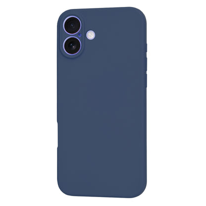 Étui pour Apple iPhone 16, Techsuit, SoftFlex, Bleu Marine