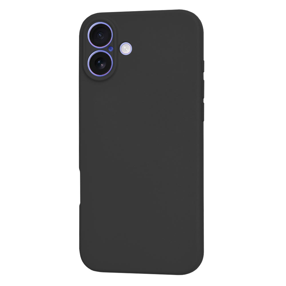 Coque pour Apple iPhone 16, Techsuit, SoftFlex, Noire