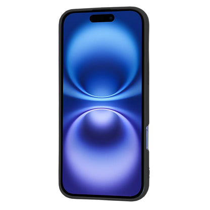 Coque pour Apple iPhone 16, Techsuit, SoftFlex, Noire
