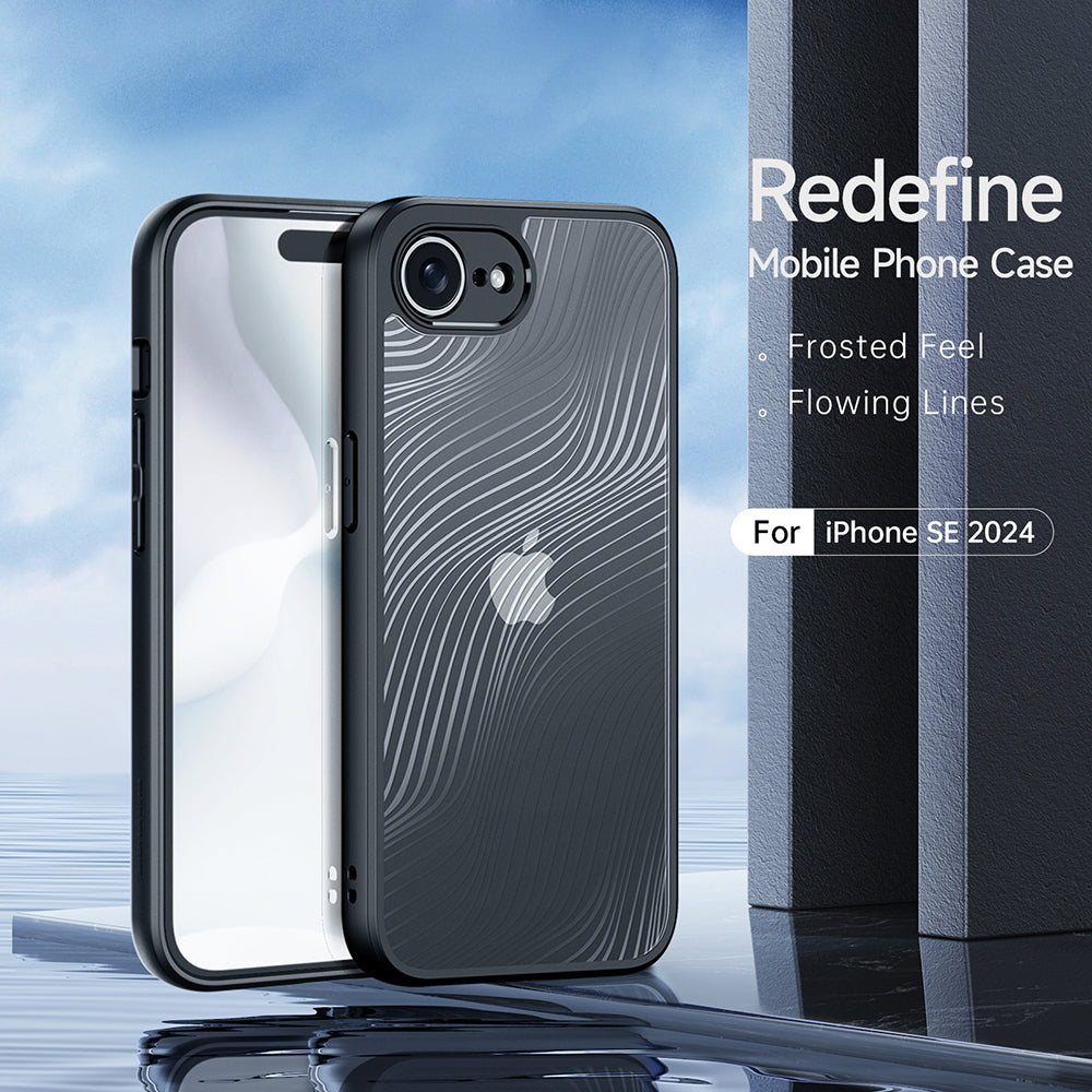 Étui pour Apple iPhone 16e, DUX DUCIS, Aimo, Noir