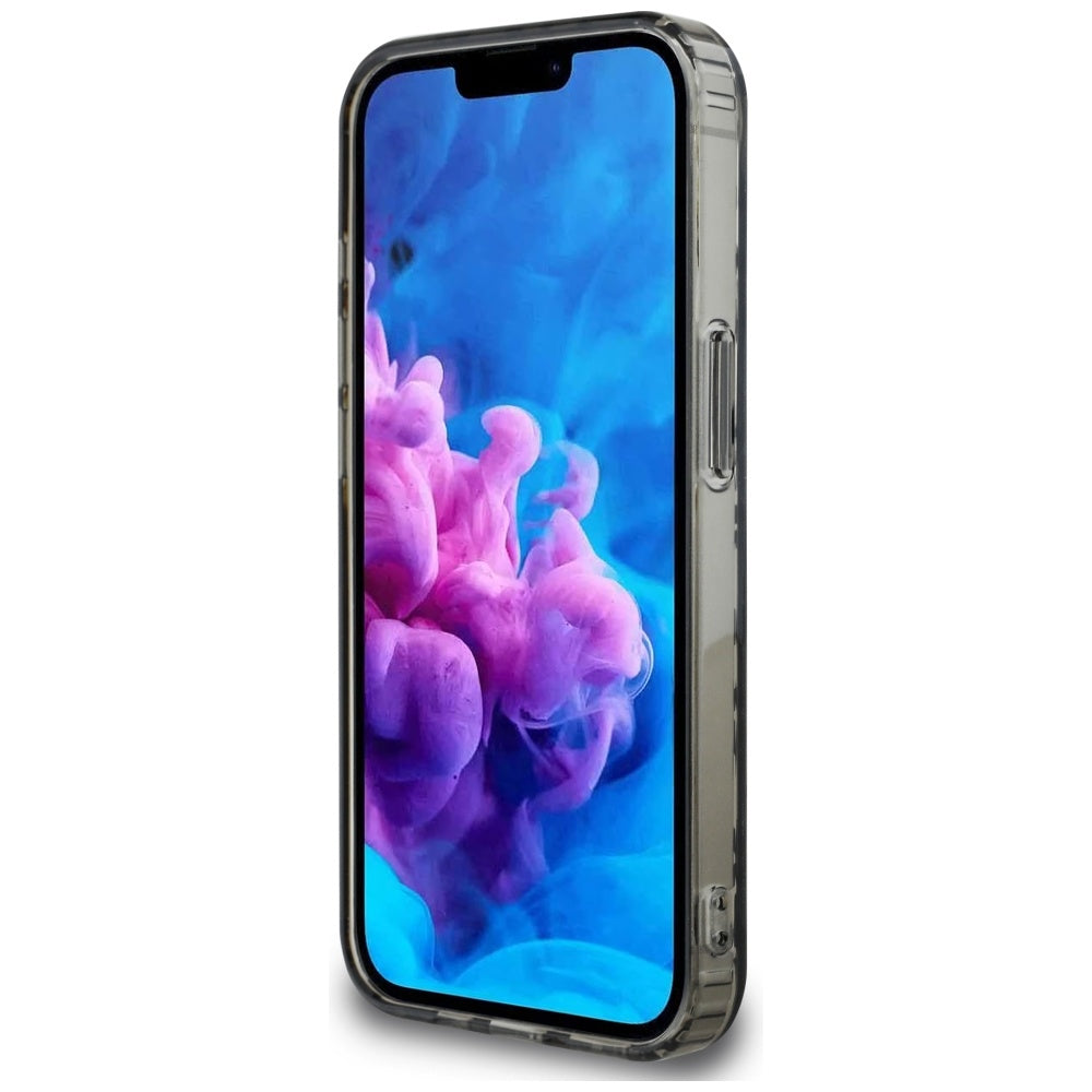 Étui pour Apple iPhone 16e, Karl Lagerfeld, IML Luxury Silver Fullover Logo, Argenté