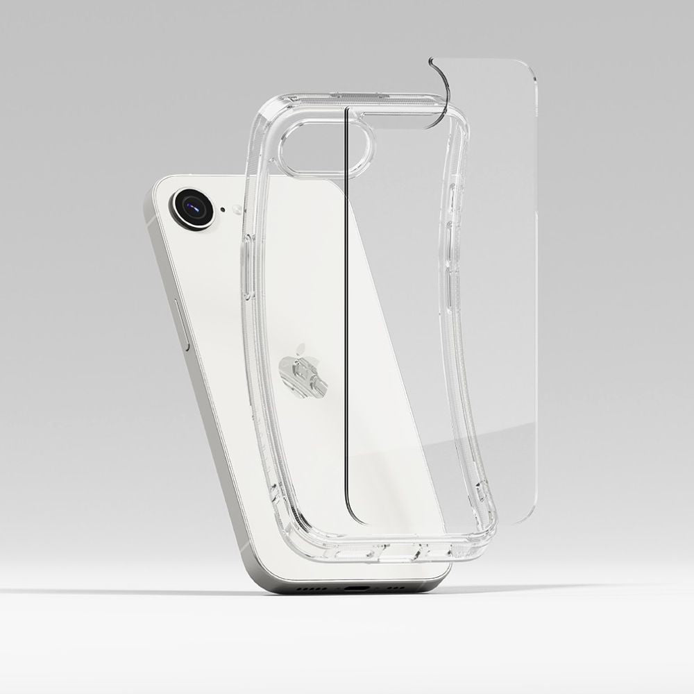 Coque pour Apple iPhone 17e / 16e, Ringke, Fusion, Transparente