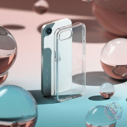 Coque pour Apple iPhone 17e / 16e, Ringke, Fusion, Transparente