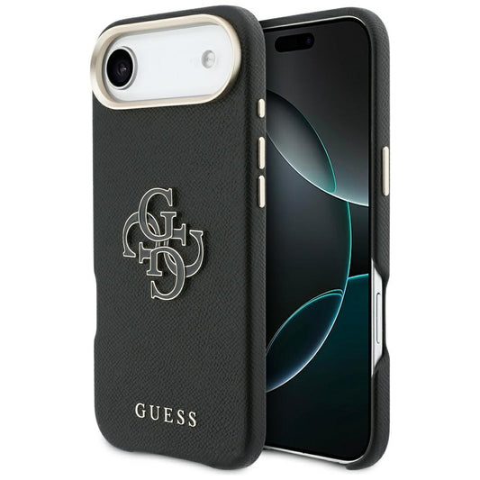 Étui pour Apple iPhone 17 Air, Guess, Logo Résine, Noir