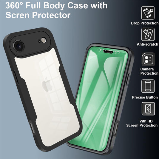 Étui pour Apple iPhone 17 Air, Techsuit, ColorVerse 360, Rose