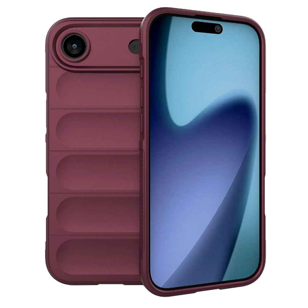 Étui pour Apple iPhone 17 Air, Techsuit, Magic Shield, Bordeaux