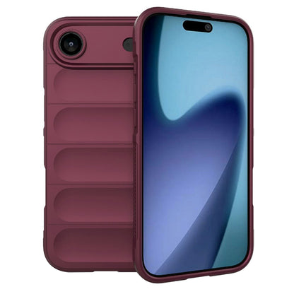 Étui pour Apple iPhone 17 Air, Techsuit, Magic Shield, Bordeaux