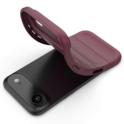 Étui pour Apple iPhone 17 Air, Techsuit, Magic Shield, Bordeaux